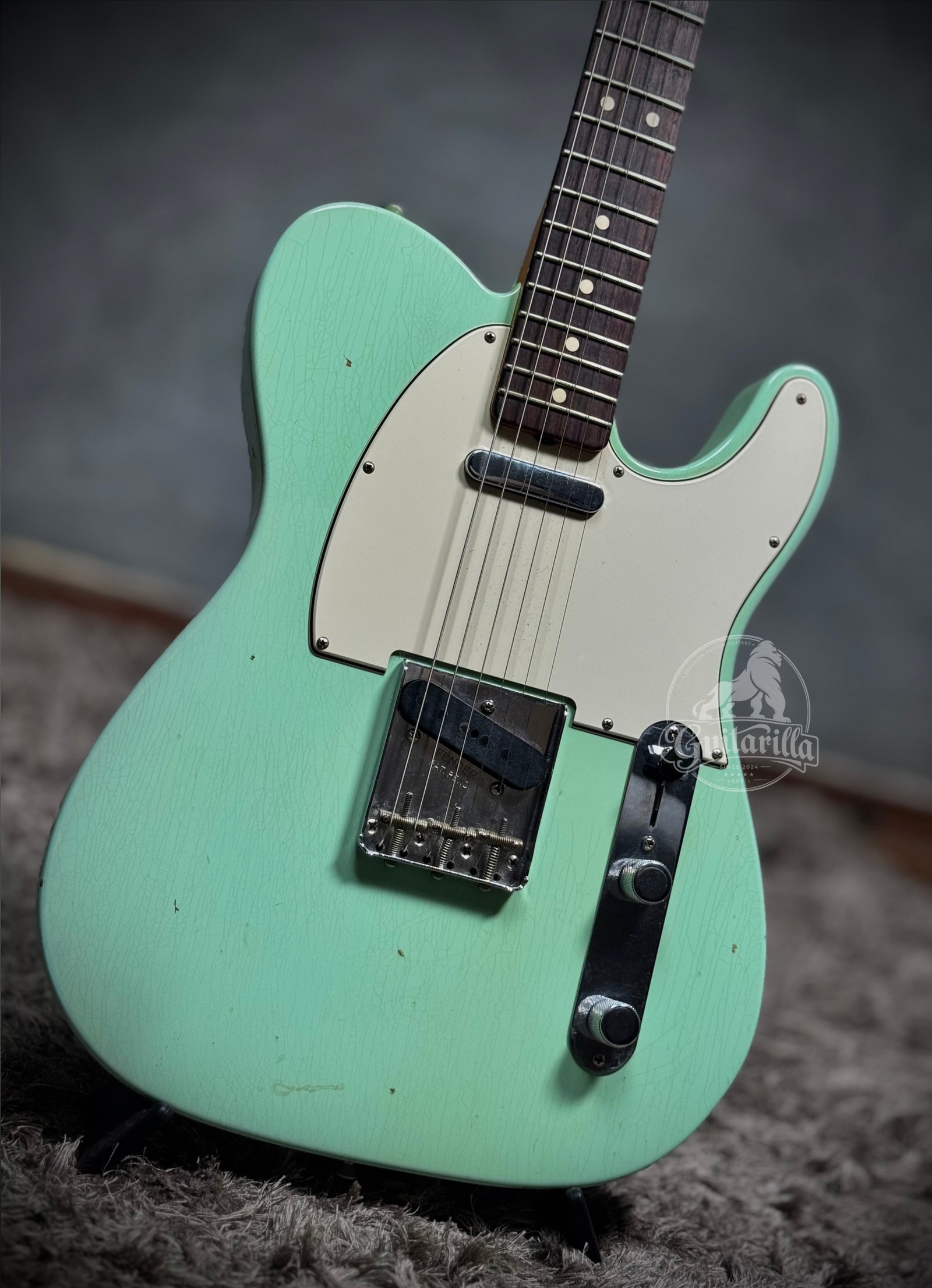 Fender Custom Shop '60s Telecaster — corpo em Aged Surf Green